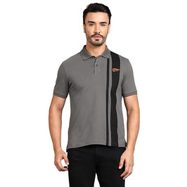 Polo Royal Enfield Vertical Pinstripe grey cod. RLATSO24014