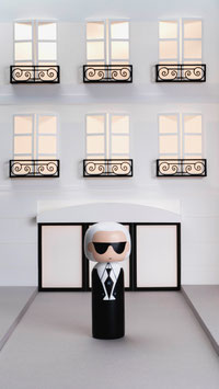 LUCIE KAAS . KOKESHI . KARL LAGERFELD