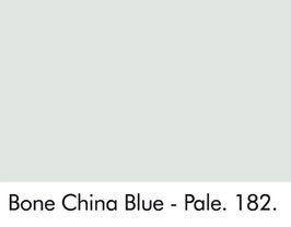 Bone China Blue - Pale 182