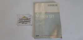 Mazda 121 Betriebsanleitung/ Handbuch