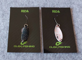 Olek Fishing Spoons Modell MIDA Gewicht 1,4g / Opposition