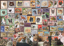 ST - 454 - TIMBRES de FELINS - FELINE STAMPS