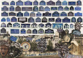 ST - 233 - PARIS - PLAQUES DES RUES - PARIS - STREET SIGNS