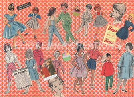 ST - 275 - LA MODE ENFANTINE DES ANNEES 50 - CHILD FASHION OF THE FIFTIES