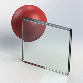VSG-Glas 17.52 mm für Glasgeländer (Klarglas)