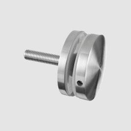 Q-railing 0747 - Punkthalter, rund-starr (V2A)