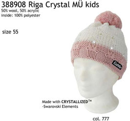 Riga Crystal Eisbär Mütze Kids