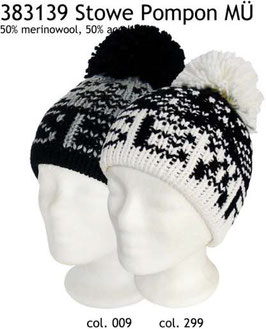 Stowe Pompon Eisbär Mütze
