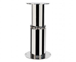 MANUAL ROUND STAINLESS STEEL TABLE