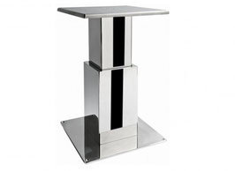 SUPPORTO QUADRATO A DUE SEZIONI INOX