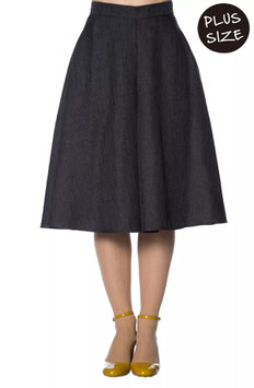 Banned secretary flare rok charcoal mt 3xl