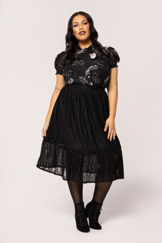 Hell Bunny Rhea rok zwart mt 2xl