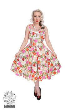 Hearts & Roses 50s Adelise swing jurk