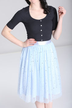 Hell Bunny Infinity swing rok blauw mt M
