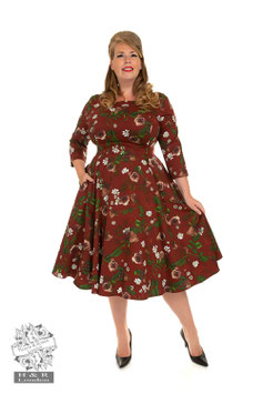 Hearts & Roses Francis floral swingdress