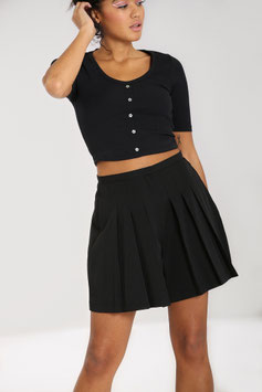 Hell Bunny skipper swing shorts zwart