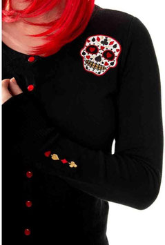 Banned sugar skull cardigan mt 3xl