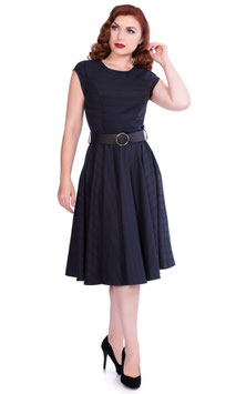 Timeless London/Sheen Florence swing jurk navy