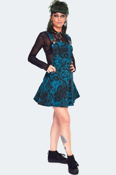 Jawbreaker denim pinafore jurk