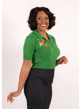 Collectif Jan vintage peaches cardigan