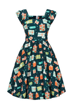 Lady Vintage all wrapped up swing jurk mt UK14/L