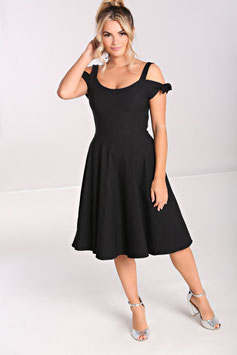 Hell Bunny Nancy swing jurk zwart