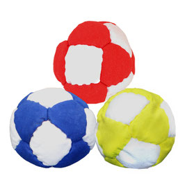 Jeu de 3 balles footbags