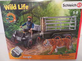 Schleich Quad mit Anhänger und Ranger, 2019