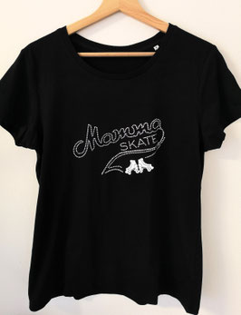 T-shirt Pattinaggio Mamma Tifosa
