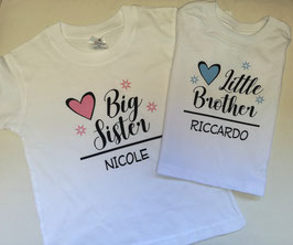 Coppia di T-shirt Brother and Sister