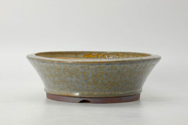 pot rond shino gris