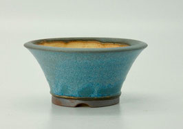 pot rond turquoise