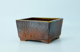 pot carré craquelure fine