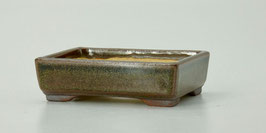 pot rectangulaire "poussière de thé"