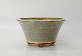 pot rond shino gris