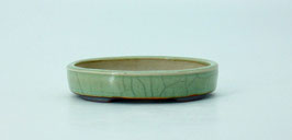 pot ovale  "celadon"