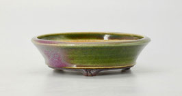 pot rond oribe et rouge