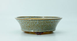 pot rond  shino gris
