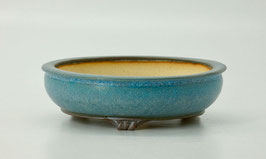 pot rond turquoise