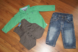 *JC62 Hemd Jeans Weste 74 WOW Kombi