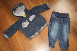 JD461 Loose Pull On Jeans Kombi 80
