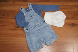 JD511 Alana küsst organic cotton Latz Outfit 80