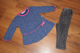 *MD36 LIEGELIND Shirt und Stretchjeans 80