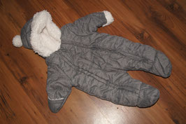 *Ja107 Winteroverall Zipfelmütze VERTBAUDET 54cm