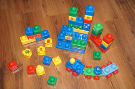 Lego Duplo Primo plus Swaddle Tuch als nachhaltige Geschenkverpackung