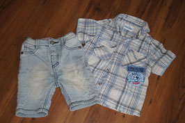 *JD30 sommerliches Jeans/Hemden Outfit 80
