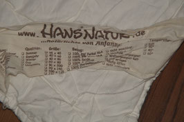 HANS Natur Daunen Tencel Sommerdecke 100x135