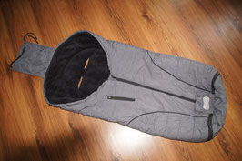 SMIKI Winterfusssack grau