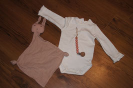 *MB51 Traum Set 62 Body neu, Schnuffeltuch und Schnullerkette