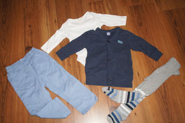 *JC20 Outfit in blau 4 teilig 74/80